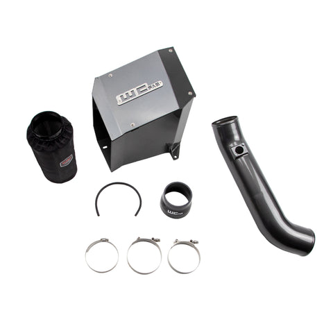 Wehrli 2001-2004 LB7 Duramax 4in Intake Kit with Air Box- Gloss Black - WCF100190-GB