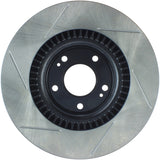 StopTech Power Slot 10 Hyundai Genesis Coupe Non-Track Front Left Slotted Rotor - 126.51038SL