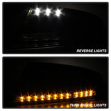 Spyder Audi TT 07-12 LED Tail Lights Black ALT-YD-ATT07-LED-BK - 5081674