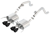 Borla 14-18 C7 Corvette Stingray Axle-Back ATAK Exhaust 2.75in To Muffler Dual 2.0in Out 4.25in Tip - 11869CB