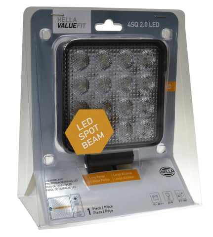 Hella ValueFit Work Light 4SQ 2.0 LED MV LR LT - 357106012