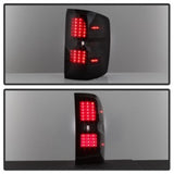 xTune Chevy 1500 14-16 / Silverado 2500HD/3500HD LED Tail Lights - Black Smoked ALT-JH-CS14-LED-BSM - 9036552