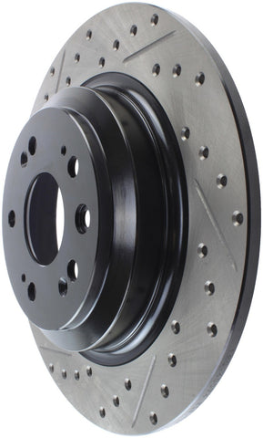 StopTech Slotted & Drilled Sport Brake Rotor - 127.40074R