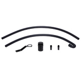 Mishimoto 07-10 BMW N54 Baffled Oil Catch Can Kit - Black (CCV Side) - MMBCC-N54-06CBE2