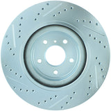 StopTech Select Sport Sport Nissan Slotted and Drilled Front Left Rotor - 227.42100L