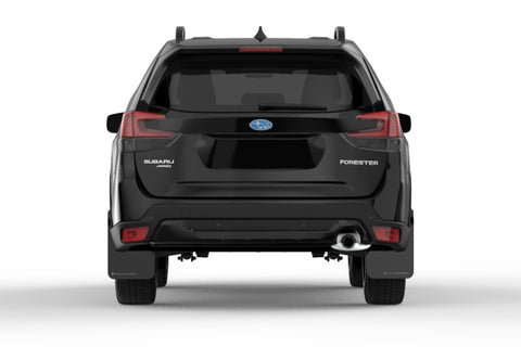 Rally Armor 19-21 Subaru Forester Black UR Mud Flap w/ Grey Logo - MF52-UR-BLK/GRY