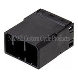 NAMZ AMP Multilock 8-Position Male Wire Cap Housing (HD 73108-96BK) - NA-174931-2