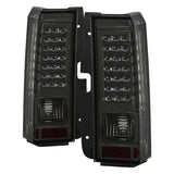 Xtune Hummer H3 06-09 ( Non H3T ) LED Tail Lights Smoke ALT-ON-HH306-LED-SM - 5013064