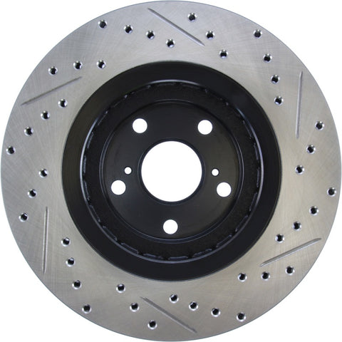 StopTech Sport Drilled & Slotted Rotor - Front Right - 127.44158R