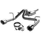 QTP 2018 Jeep Wrangler JL 304SS Screamer Cat-Back Exhaust 4DR w/4in Tips - 425018