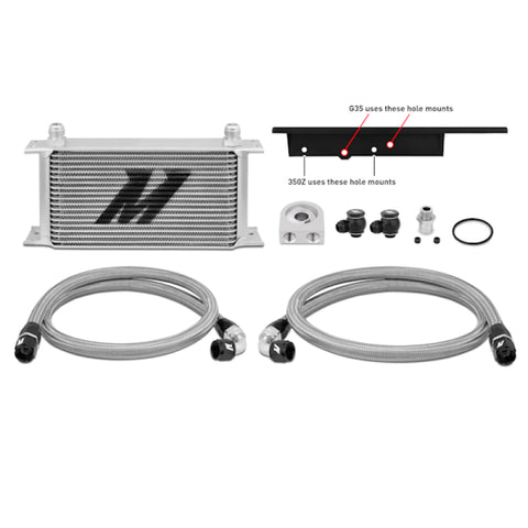 Mishimoto 03-09 Nissan 350Z / 03-07 Infiniti G35 (Coupe Only) Oil Cooler Kit - MMOC-350Z-03