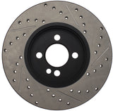 StopTech Slotted & Drilled Sport Brake Rotor 07-13 Mini Cooper - 127.34101R