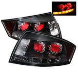 Spyder Audi TT 00-06 LED Tail Lights Black ALT-YD-ATT99-LED-BK - 5000422