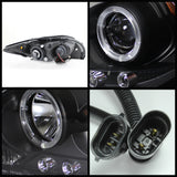 Spyder Scion TC 08-10 Projector Headlights LED Halo -Replaceable LEDs Blk PRO-YD-TTC08-HL-BK - 5073303