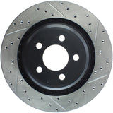 StopTech SportStop 06-09 Chrysler SRT-8 Rear Left Drilled & Slotted Rotor - 127.63064L