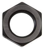 Russell Performance -6 AN Bulkhead Nuts 9/16in -18 Thread Size (Black) - 661893