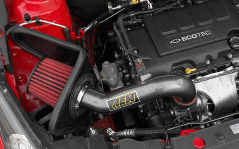 AEM 2011-2014 Chevrolet Cruze 1.4L - Cold Air Intake System - Gunmetal Gray - 21-744C