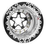 Weld Alumastar 2.0 15x10 / 5x4.5 BP / 3in. BS Black Wheel - Black Single Bead Lock MT - 88B510206F