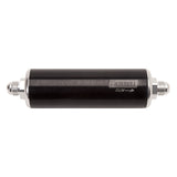 Russell Performance Black/Silver Anodized Aluminum (8-1/4in Length -8 male inlet/outlet) - 649153