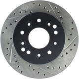 StopTech Slotted & Drilled Sport Brake Rotor - 127.62007L