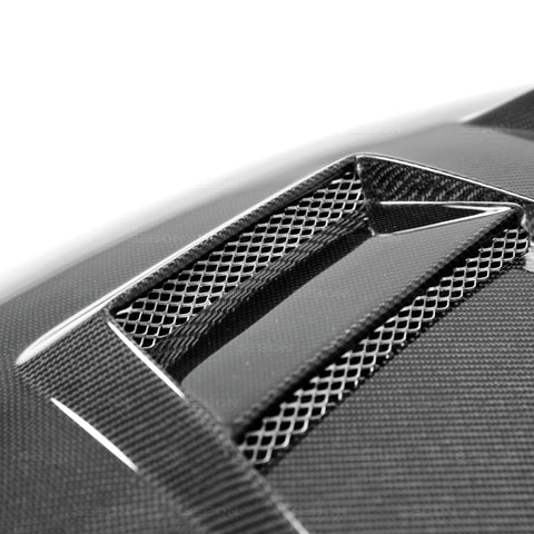 Seibon 15-20 Volkswagen Golf MK7 DV-Style Carbon Fiber Hood - HD12VWG7-DV