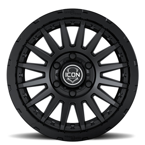 ICON Recon Pro 17x8.5 6 x 5.5 25mm Offset 5.75in BS Satin Black Wheel - 23617859057SB