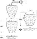 StopTech Performance Brake Pads - 309.08390