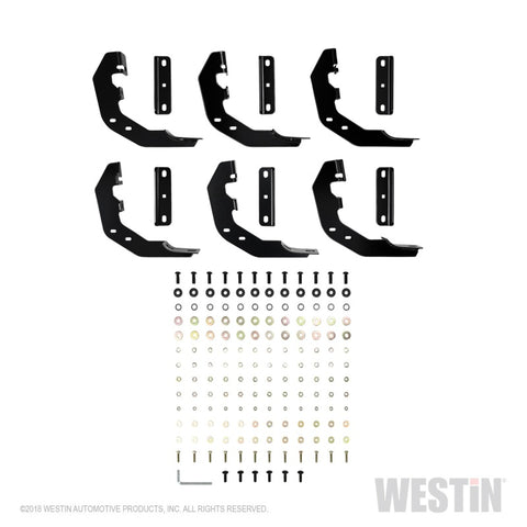 Westin 19-22 RAM 1500 Quad Cab (Excl. Classic) PRO TRAXX 6 Oval Nerf Step Bars - SS - 21-64090