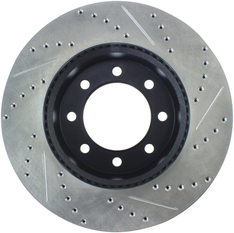 StopTech Slotted & Drilled Sport Brake Rotor - 127.67072R