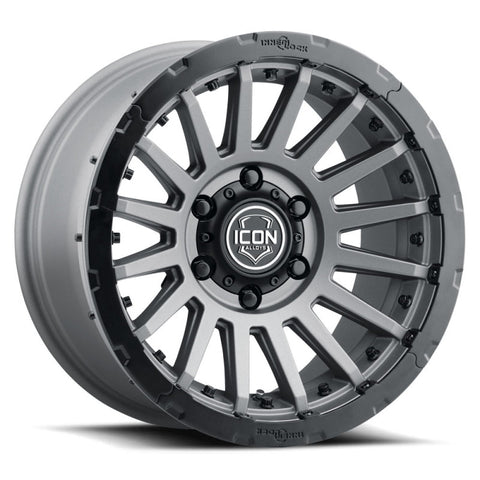 ICON Recon Pro 17x8.5 5 x 150 25mm Offset 5.75in BS Charcoal Wheel - 23617855557CH