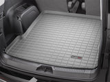 WeatherTech 2017+ GMC Acadia / Acadia Denali Cargo Liners - Grey (Fits 6-7 Passenger Models Only) - 42924