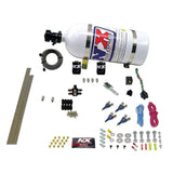 Nitrous Express 4 Cyl Gasoline EFI Nitrous Kit (50-250HP) w/10lb Bottle - 80004EFI-10