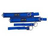 NRG SFI 3.3 Arm Restraints One Pair - Blue - SBH-AR01BL