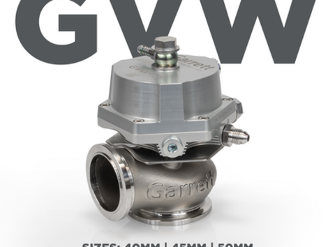 Garrett GVW-50 50mm Wastegate Kit - Silver - 908829-0004