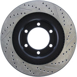 StopTech Slotted & Drilled Sport Brake Rotor - 127.44127R