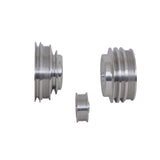 BBK 85-97 GM Truck 305 350 Underdrive Pulley Kit - Lightweight CNC Billet Aluminum (3pc) - 1598