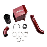 Wehrli 01-04 Duramax LB7 4in Intake Kit with Air Box Stage 2 - WCFab Red - WCF100300-Red