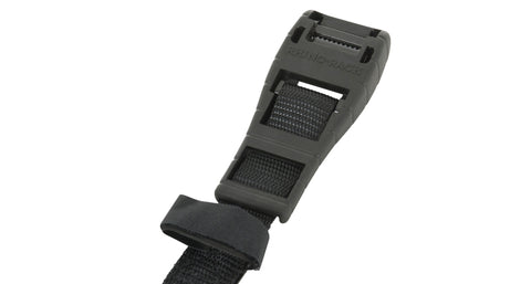 Rhino-Rack Rapid Tie Down Straps w/Buckle Protector - 3.5m/11.5ft - Pair - Black - RTD35P