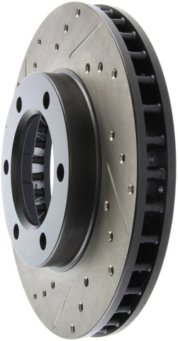 StopTech Slotted & Drilled Sport Brake Rotor - 127.68000R