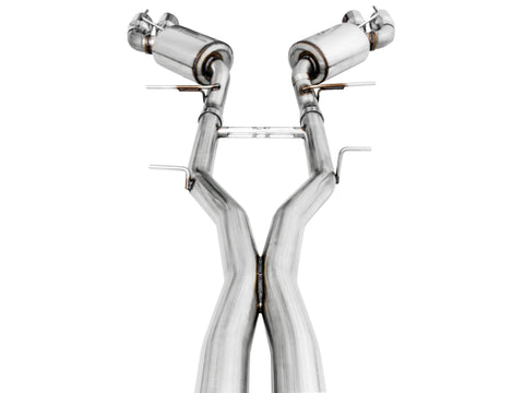 AWE Tuning 16-19 Chevy Camaro SS Res Cat-Back Exhaust -Touring Edition (Quad Chrome Silver Tips) - 3015-42092