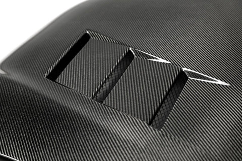 Seibon 2014 Scion TC OEM Carbon Fiber Hood - TS Style - HD14SCNTC-TS