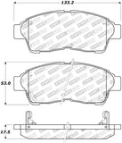 StopTech Street Touring Brake Pads - 308.05620