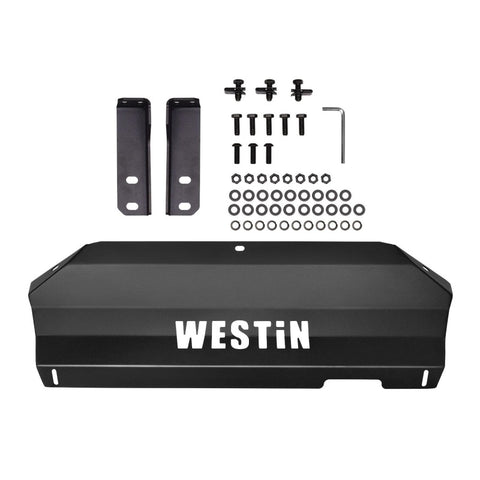 Westin 2016-2018 Toyota Tacoma Outlaw Bumper Skid Plate - Textured Black - 58-71045