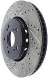 StopTech Slotted & Drilled Sport Brake Rotor - 127.40080R