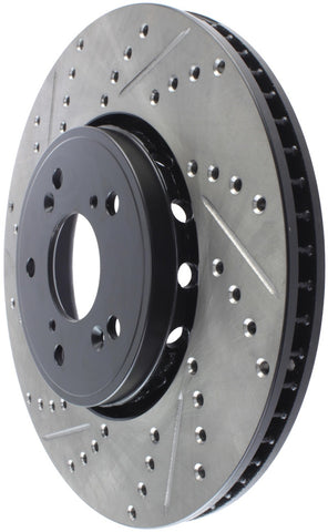 StopTech Slotted & Drilled Sport Brake Rotor - 127.40080R