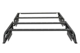 DV8 Offroad 07-23 Toyota Tundra / 09-23 Ford F150 Raptor MTO Series Bed Rack -  2pc Adj. - RRUN-03