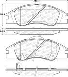 StopTech Street Brake Pads - 308.10740