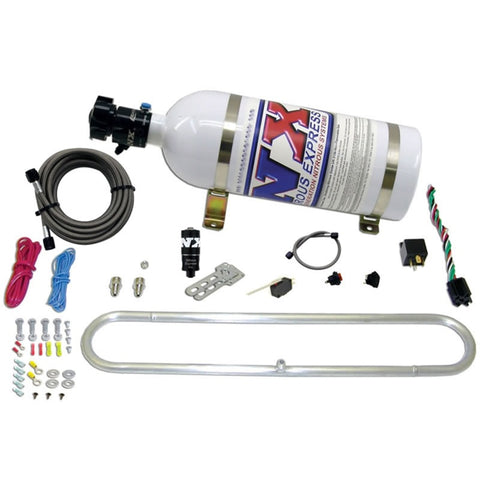 Nitrous Express N-Tercooler System w/10lb Bottle (Remote Mount Solenoid) - 20000R-10