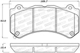 StopTech Performance 15-17 Dodge Charger/Challenger Front Brake Pads - 309.14051