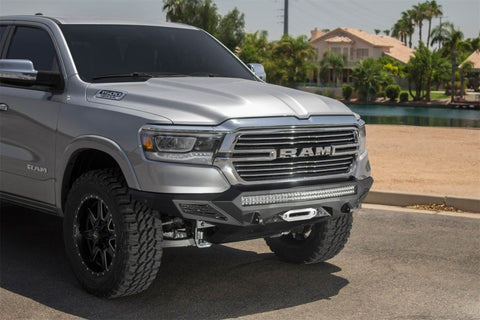 Addictive Desert Designs 19 Ram 1500 Stealth Fighter Front Bumper w/ Winch Mount & Sensor Cut Outs - F551422770103